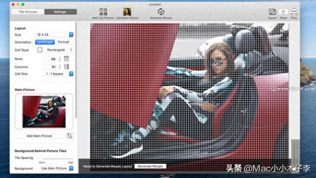 mac上如何将照片添加马赛克