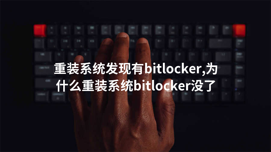 重装系统发现有bitlocker,为什么重装系统bitlocker没了