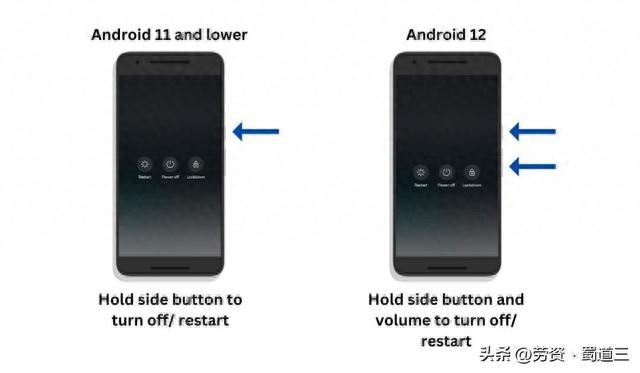 如何关闭或重新启动 Android 手机