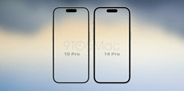iPhone 15 Pro系列屏幕黑边大对比：较iPhone X缩小了30%