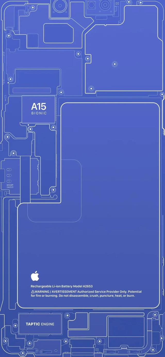 苹果手机内部结构图壁纸