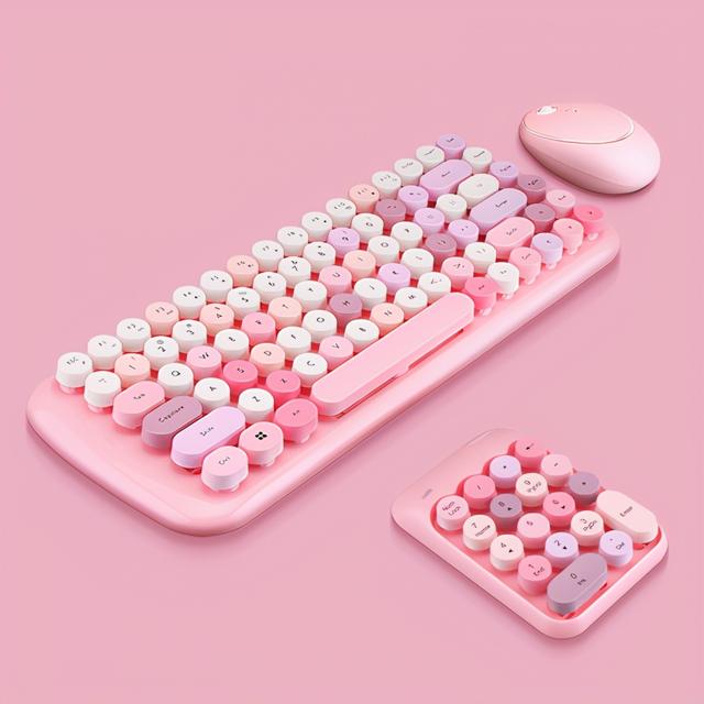 MOFII摩天手无线键盘鼠标，引领女性键盘鼠标消费市场新风尚