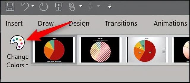 如何在 PowerPoint 中制作彩色图例