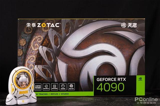 银鳞装甲的天启骑士，索泰 GeForce RTX 4090 天启 OC显卡评测