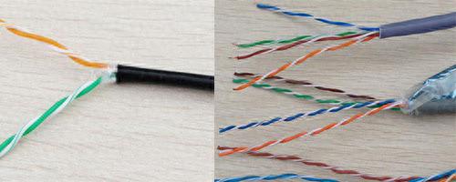 网线接水晶头的线序以及100M和1000M接线接法