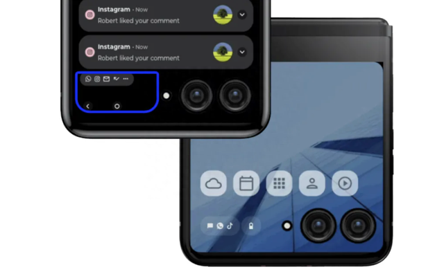 消息称摩托罗拉今年将推出两款折叠屏手机，“Razr Lite”渲染图曝光