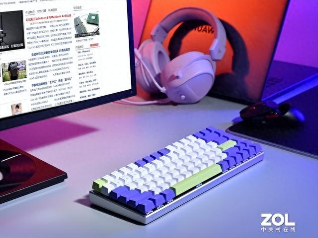 雷柏V700-8A多模版背光机械键盘：颜值高 质感十足