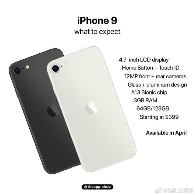 苹果iPhone SE2全曝光，各项参数、售价都有了，看完还有兴趣吗？