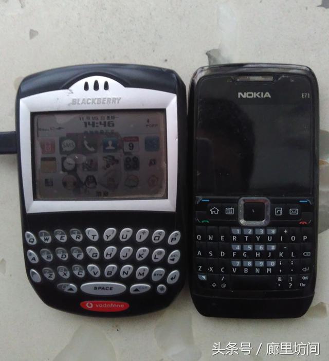 昔日经典 我的第一款智能手机-黑莓7290