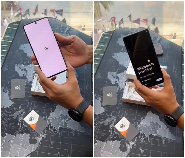 谷歌Pixel 7 Pro真机曝光，首款预装Android 13的手机