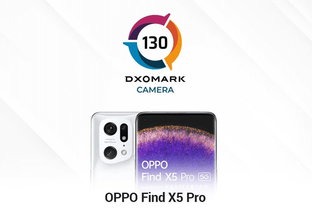 OPPO Find X5 Pro手机DxOMark影像得分出炉：130分，排名第20位