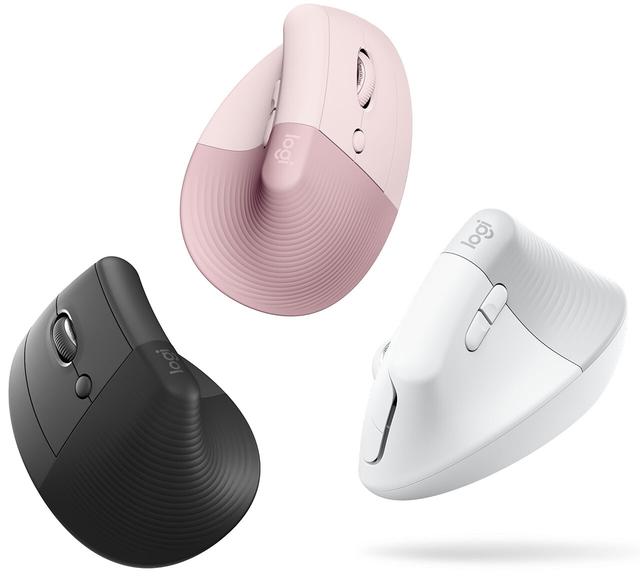 罗技推出LIFT 垂直人体工程学鼠标：小巧圆润，适合中小手型，售价599元